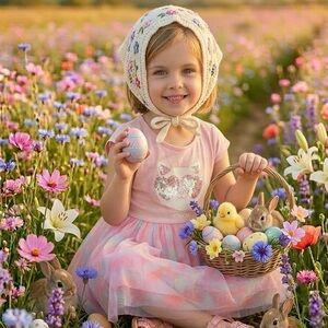 Cat-tastic Heart Sequin Tutu Girls Dress